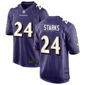 Mens Youths  Kids Malaki Starks Purple Stitched Jersey